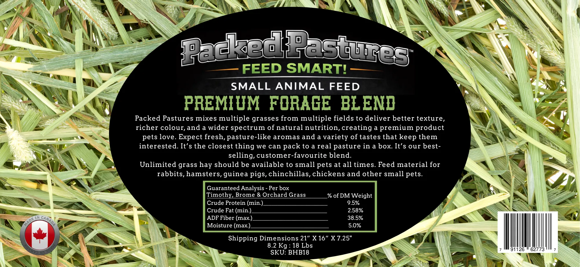 Premium Forage Blend Nutritional Value